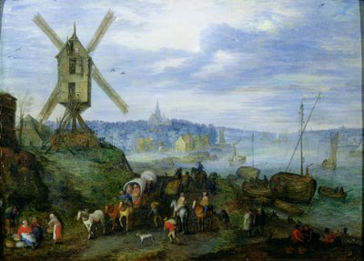 Flusslandschaft von Jan the Elder Brueghel